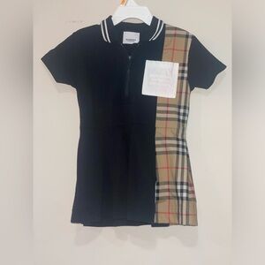 Baby girl Burberry polo dress.